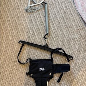 Jolly Jumper Baby doorway Exerciser in Black